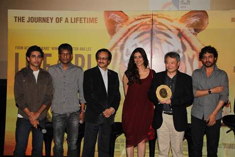 Press Meet of film Life of Pi