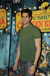 Siddharth Malhotra at Special Screening of Luv Shuv Tey Chicken Khurana