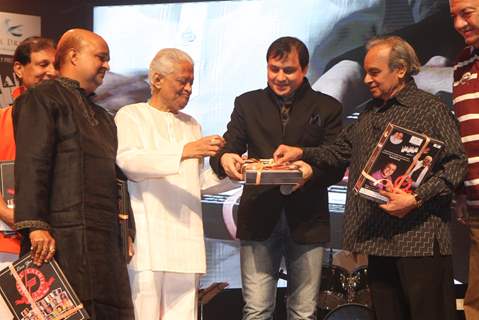 Album launch of Pyarelal Sharma of Laxmikant Pyarelal fame's comeback album Aawaaz dil se