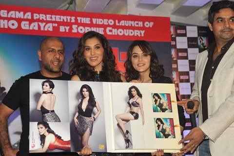 Launch of Sophie Choudry's album 'Hungama Ho Gaya'