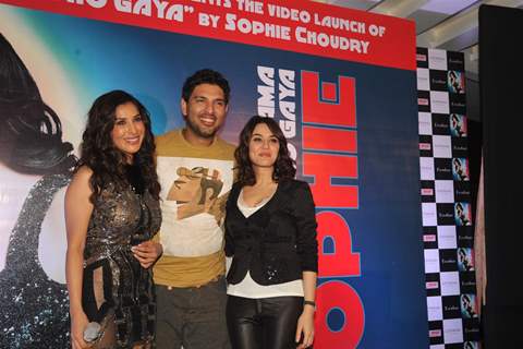 Launch of Sophie Choudry's album 'Hungama Ho Gaya'