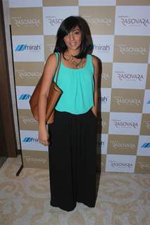 Bollywood actress Shveta Salve at launch Luxury Thali by Rajdhani's Rasovara in Mumbai.