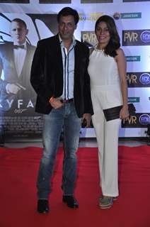 Celebs at during the premiere of English film Skyfall at PVR, Kurla in Mumbai