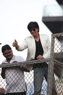 Shah Rukh Khan celebrates his 47th. Birthday with media