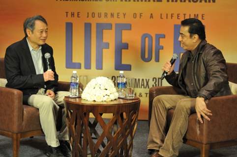 Kamal Haasan promotes movie Life Of Pie