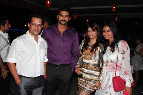 Yash Patnaik launch party for new tv soap Junoon