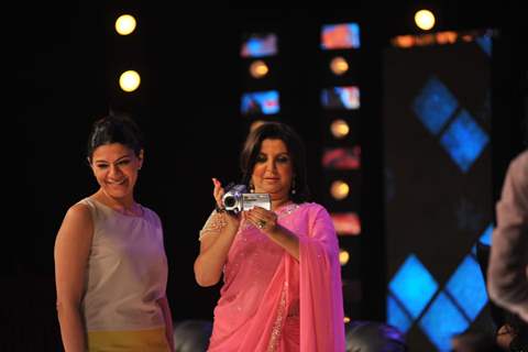 Farah Khan on the sets of India's Grand Finale shoot of India's Got Talent