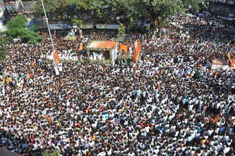 Funeral of Shiv Sena Supremo Balasaheb Thackeray