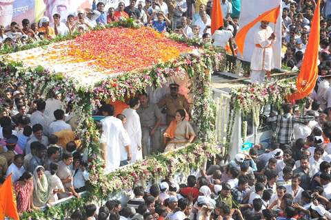 Funeral of Shiv Sena Supremo Balasaheb Thackeray