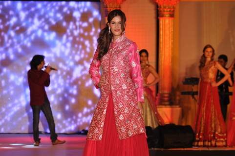 Gitanjali fashion show at Mahalaxmi Race Course in Mumbai