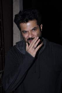 Anil Kapoor And Satish Kaushik At Barfi Screening