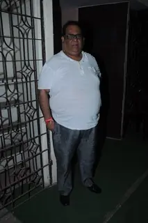 Anil Kapoor And Satish Kaushik At Barfi Screening