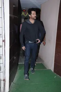 Anil Kapoor And Satish Kaushik At Barfi Screening