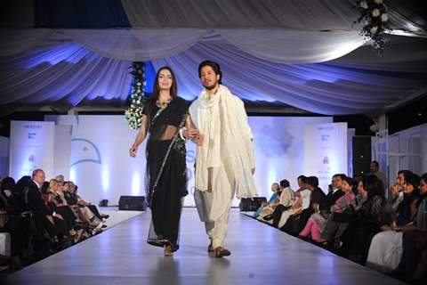 Shazahn Padamsee and Rajat Barmecha Walks For ‘Global Peace Initiative’