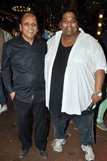 Vinod Kumar Singh & Ganesh Acharya at First item song shoot of film Soda at Kamalistan studio