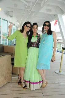 Sufiana with Kavita Seth on a cruise