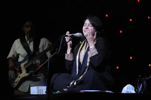 Sufiana with Kavita Seth on a cruise