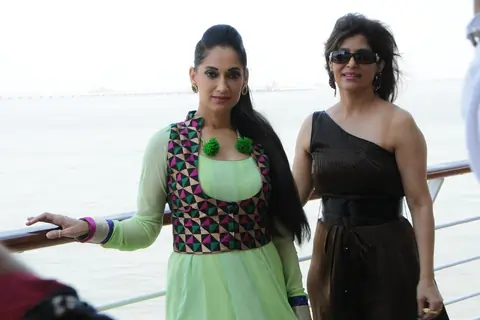 Sufiana with Kavita Seth on a cruise