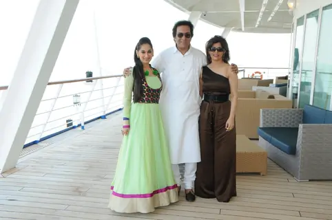 Sufiana with Kavita Seth on a cruise