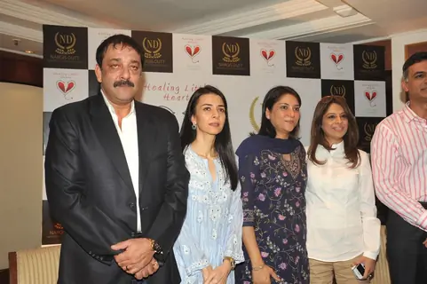 Sanjay Dutt with sisters Namrata Dutt and Priya Dutt attended the Nargis Dutt Memorial Trust
