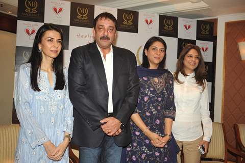 Sanjay Dutt with sisters Namrata Dutt and Priya Dutt attended the Nargis Dutt Memorial Trust