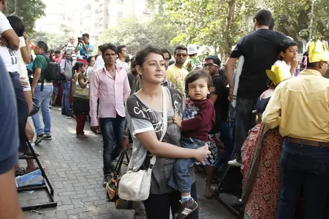 Preeti Jhangiani at India’s first RedBull Soapbox Race 2012 in Mumbai