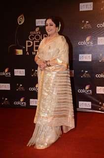 Kirron Kher at Colors Golden Petal Awards Red Carpet Moments