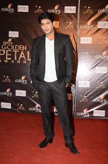 Siddharth Shukla as Shiv of Balika Vadhu at Colors Golden Petal Awards Red Carpet Moments
