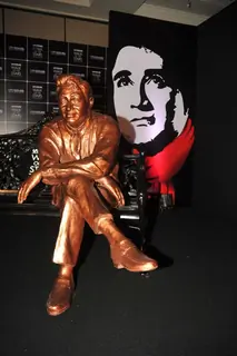 Waheeda Rehman unveils Dev Anand's statue at UTVSTARS' Walk of the Stars
