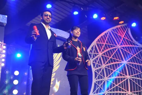 Mary Kom & Raj Kundra launch SFL deo