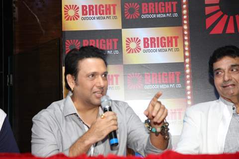 Govinda at the announcement of 1st Bright Awards