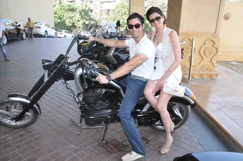Karishma Tanna at Biker's brunch hosted by JW Marriott.