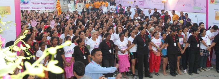 Two Thousand wome run for Breast Cancer Awareness in first ever ‘Pinkathon International Women’s 10k’