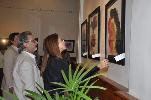 Raageshwari Loomba at Shefali Shah’s art exhibition