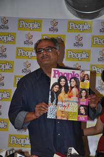 Sridevi unveils People Magazine's cover page