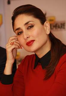 Bollywood actress Kareena Kapoor Khan at a press conference for the &quot;58th Idea Filmfare Awards 2012&quot; in New Delhi. (Photo: IANS/Amlan)