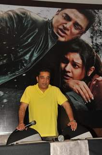 Bollywood actor Kamal Haasan at the film Vishwaroop press meet at Hotel JW Marriott in Juhu, Mumbai.