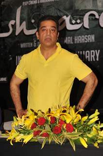 Bollywood actor Kamal Haasan at the film Vishwaroop press meet at Hotel JW Marriott in Juhu, Mumbai.