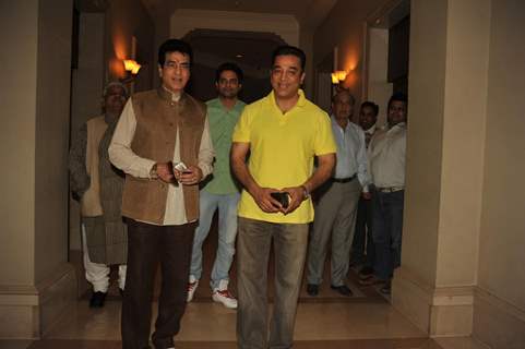 Press meet of the film 'Vishwaroop' at Hotel JW Marriott in Juhu, Mumbai