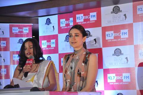 Karisma Kapoor at 92.7 BIG FM event