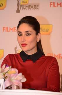 Kareena Kapoor at The 58th !dea Filmfare Awards 2012 Press Conference in Delhi