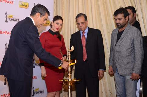 Kareena Kapoor at The 58th !dea Filmfare Awards 2012 Press Conference in Delhi