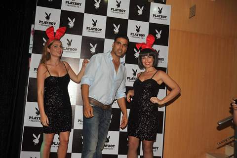 Playboy unveiled a new-look bunny costume for its upcoming Indian club launch party