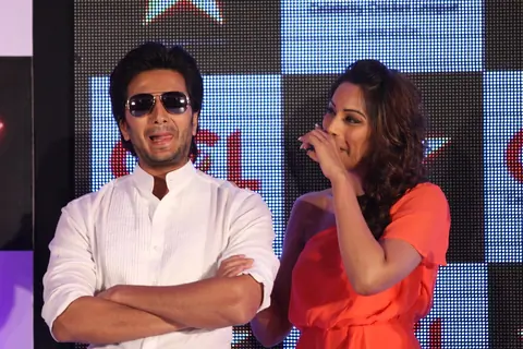 Ritesh Deshmukh and Bipasha Basu at CCL broadcast tie up announcement with Star Network