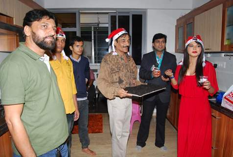 Rakhi Sawant celebrated Christmas Eve at her newly residence 40th Floor