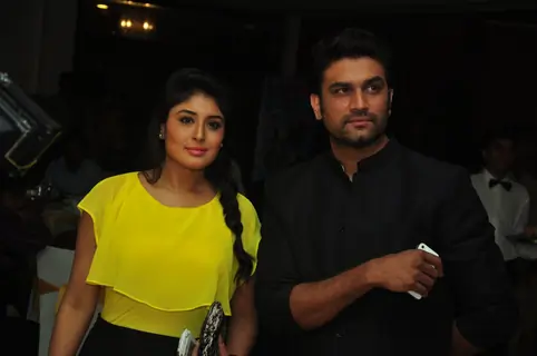 Kritika Kamra & Sharad Kelkar at the celebration of India Forums 9th Anniversary