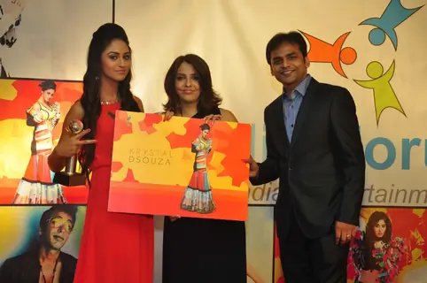 Krystle Dsouza, Vijay & Dolly Bhatter at the celebration of India Forums 9th Anniversary