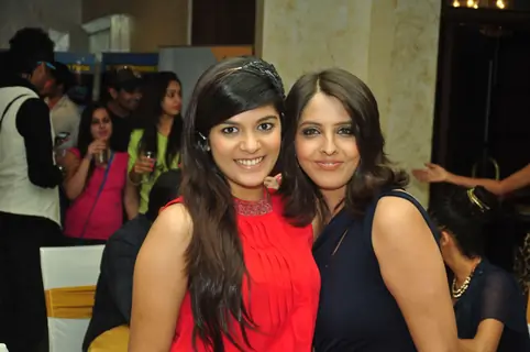 Pooja Gor and Dolly Bhatter at the celebration of India Forums 9th Anniversary