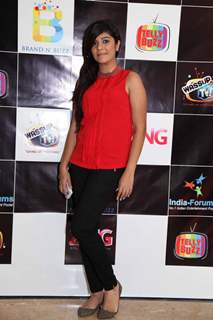 Pooja Gor at the celebration of India Forums 9th Anniversary & Calendar 2013 Launch