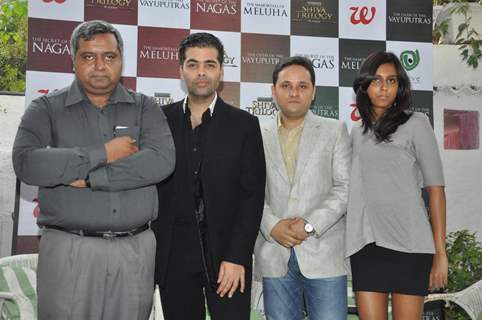 Karan Johar launches Amish's book The Oath of the Vayuputras